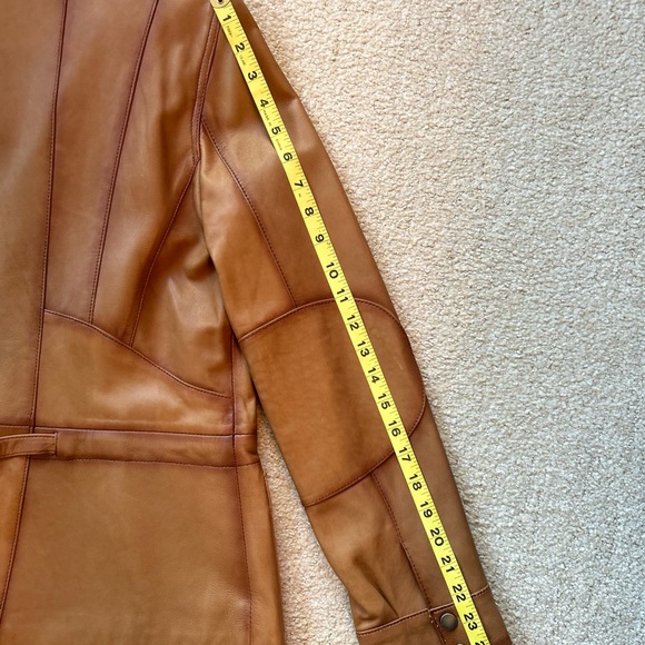 New Custom Made in Turkey Lined Leather Jacket. SUPER FAST SHIPPING - Picture 15 of 16